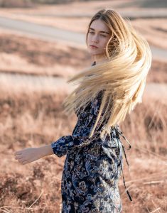 A-line dress